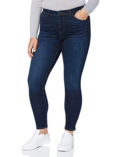 Cross Jeans Damen Judy Jeans, Deep Blue Used, 32/32 von Cross