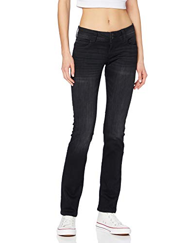 Cross Jeans Damen Loie Jeans, Black Used, 32/34 von Cross