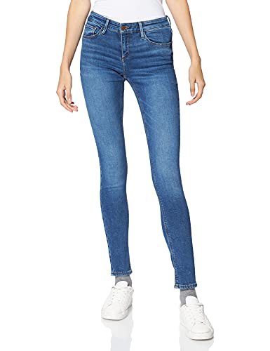 Cross Jeans Damen Nancy Jeans, Blau (Mid Blue 014), W31/L30 (Herstellergröße: 31/30) von Cross