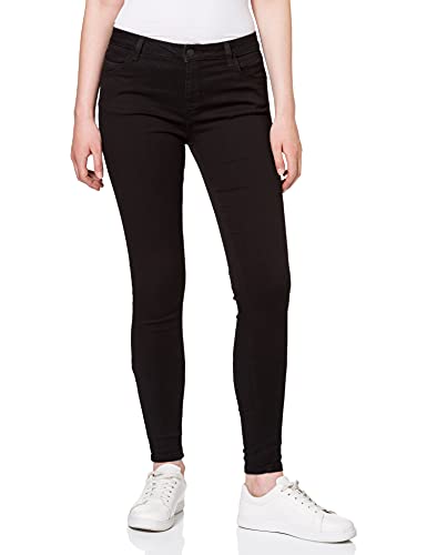 Cross Jeans Damen Page Jeans, Schwarz (Black 006), W25/L32 (Herstellergröße: 25/32) von Cross