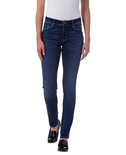 Cross Jeans Damen Anya P 489-098 Slim Jeans, Blau (Blue Black 159), W28/L34 von Cross