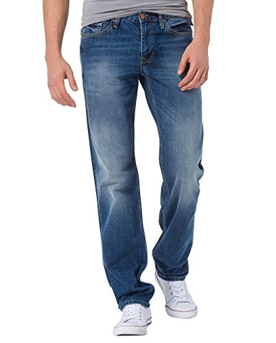 Cross Jeans Herren Antonio Jeanshose, Blau (Authentic Blue Used 036), W31/L34 (Herstellergröße: 31) von Cross