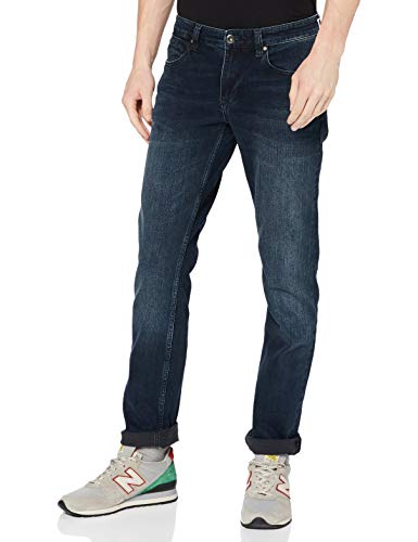 Cross Herren Dylan Regular Fit Jeans, Blau (Blue Black 098), 32W / 34L EU von Cross