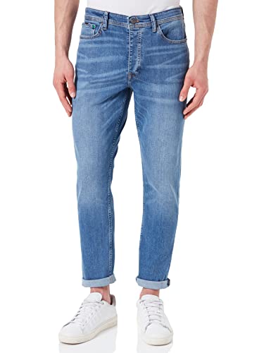 Cross Jeans Herren Jaden Jeans, mid Blue Used, Regular von Cross