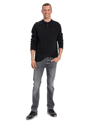 Cross Jeans Herren Jeans Damien - Slim Fit - Grau - Light Grey Used W29-W42, Größe:42W / 32L, Farbe:Light Grey Used 071 von Cross