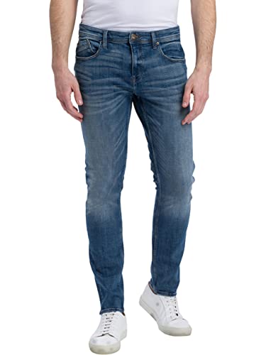 Cross Jeans Herren Jimi Slim Jeans, Blau (Dirty Blue 039), W29/L32 (Herstellergröße: 29/32) von Cross