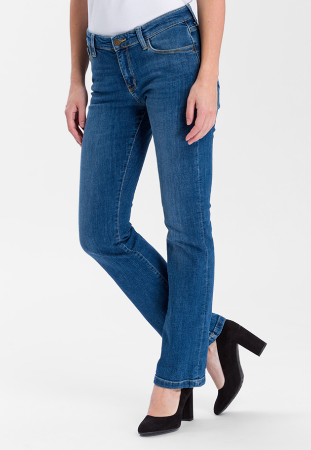 Cross Jeans Lauren Bootcut mid blue von Cross