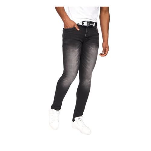 CrossHatch Herren Barbeck Slim Jeans, Light wash, 36W / 30L von Crosshatch