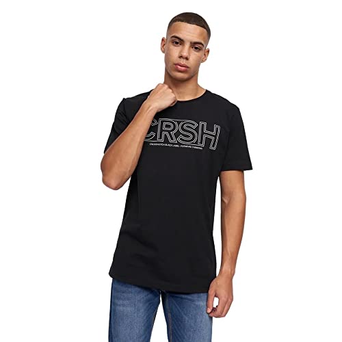 Crosshatch Herren Kendrick T-Shirt, Schwarz, L von Crosshatch