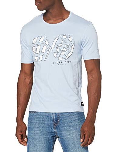 Crosshatch Herren QUADFOR T-Shirt, Skyway, M von Crosshatch