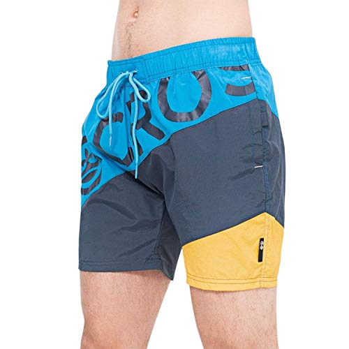 CrossHatch Herren QUARTS Badehose, blau, XL von Crosshatch