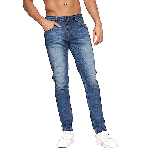 CrossHatch - Malcolm Jeans für Herren (36R) (Steinwaschen) von Crosshatch