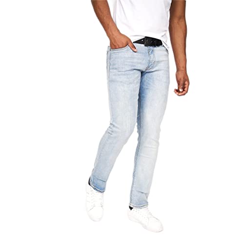CrossHatch - Cadman Jeans für Herren (32R) (Helle Waschung) von Crosshatch