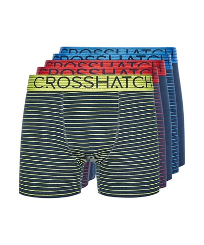 Crosshatch Clothing247 Herren-Boxershorts, Herren-Unterwäsche, Multipack, Baumwollunterhosen, Slips, S, M, L, XL, XXL, XXXL, Windor-sortiert, XXL Crosshatch Clothing247 Herren-Boxershorts, Herren-Unterwäsche, Multipack, Baumwollunterhosen, Slips, S, M, L, XL, XXL, XXXL, Windor-sortiert, XXL von Crosshatch