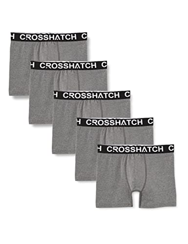 Crosshatch Herren Astral Boxershorts, Charcoal Marl, M Crosshatch Herren Astral Boxershorts, Charcoal Marl, M von Crosshatch