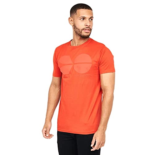 Crosshatch Herren Catlock T-Shirt, rot, M von Crosshatch