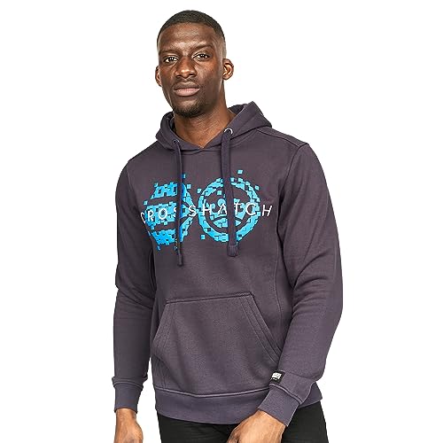 Crosshatch Herren Drillbot Kapuzenpullover, Indigoblau, XX-Large Regular von Crosshatch