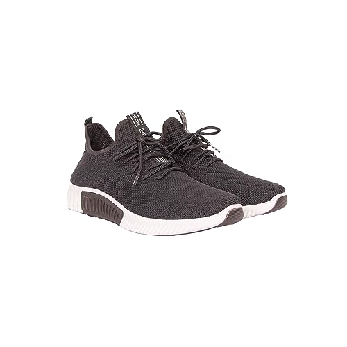 Crosshatch Herren Rideout Sneaker, grau, 44.5 EU von Crosshatch