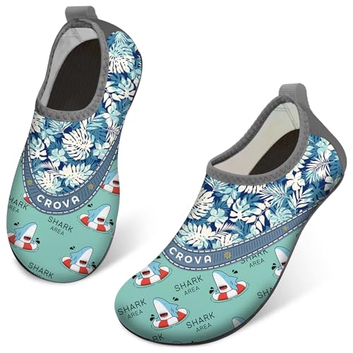 Crova Badeschuhe Kinder Baby Wasserschuhe Schwimmschuhe Aquaschuhe Schnelltrocknende rutschfest Barfuss Schuh für Kinder Baby Pool Beach von Crova