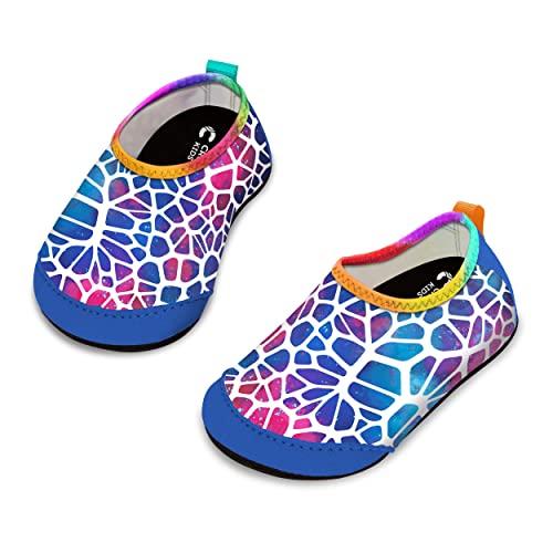 Crova Kinder Badeschuhe Strandschuhe Baby Wasserschuhe Schwimmschuhe rutschfest Schnelltrocknende Aquaschuhe Barfußschuhe Mädchen Junge von Crova