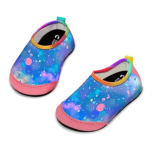 Crova Kinder Badeschuhe Strandschuhe Baby Wasserschuhe Schwimmschuhe rutschfest Schnelltrocknende Aquaschuhe Barfußschuhe Mädchen Junge von Crova