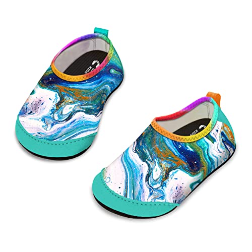 Crova Kinder Badeschuhe Strandschuhe Baby Wasserschuhe Schwimmschuhe rutschfest Schnelltrocknende Aquaschuhe Barfußschuhe Mädchen Junge von Crova