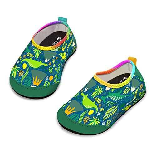 Crova Kinder Badeschuhe Strandschuhe Baby Wasserschuhe Schwimmschuhe rutschfest Schnelltrocknende Aquaschuhe Barfußschuhe Mädchen Junge von Crova