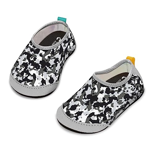 Crova Kinder Badeschuhe Strandschuhe Baby Wasserschuhe Schwimmschuhe rutschfest Schnelltrocknende Aquaschuhe Barfußschuhe Mädchen Junge von Crova