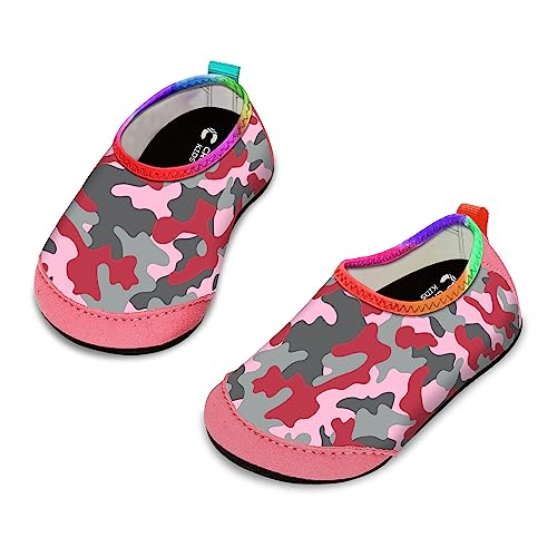 Crova Kinder Badeschuhe Strandschuhe Baby Wasserschuhe Schwimmschuhe rutschfest Schnelltrocknende Aquaschuhe Barfußschuhe Mädchen Junge von Crova