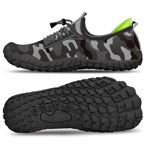 Crova Kinder Wasserschuhe Jungen Mädchen Strandschuhe Schwimmschuhe barfußschuhe Pool rutschfest Badeschuhe von Crova