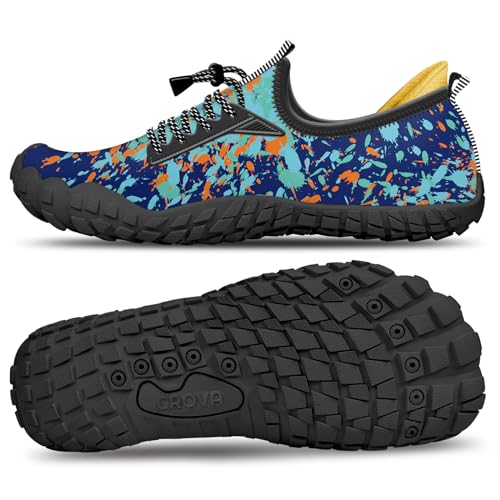 Crova Kinder Wasserschuhe Jungen Mädchen Strandschuhe Schwimmschuhe barfußschuhe Pool rutschfest Badeschuhe von Crova