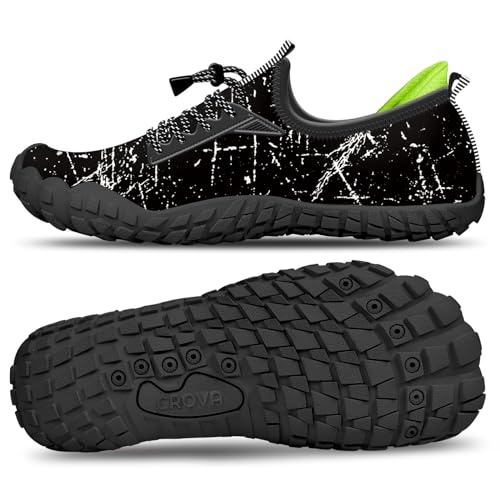 Crova Kinder Wasserschuhe Jungen Mädchen Strandschuhe Schwimmschuhe barfußschuhe Pool rutschfest Badeschuhe von Crova