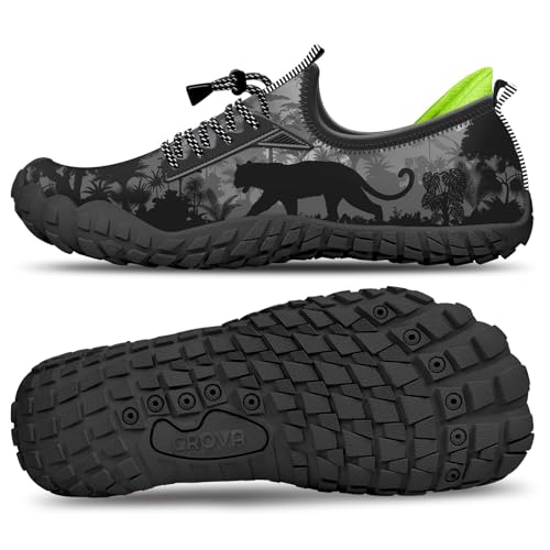 Crova Kinder Wasserschuhe Jungen Mädchen Strandschuhe Schwimmschuhe barfußschuhe Pool rutschfest Badeschuhe von Crova