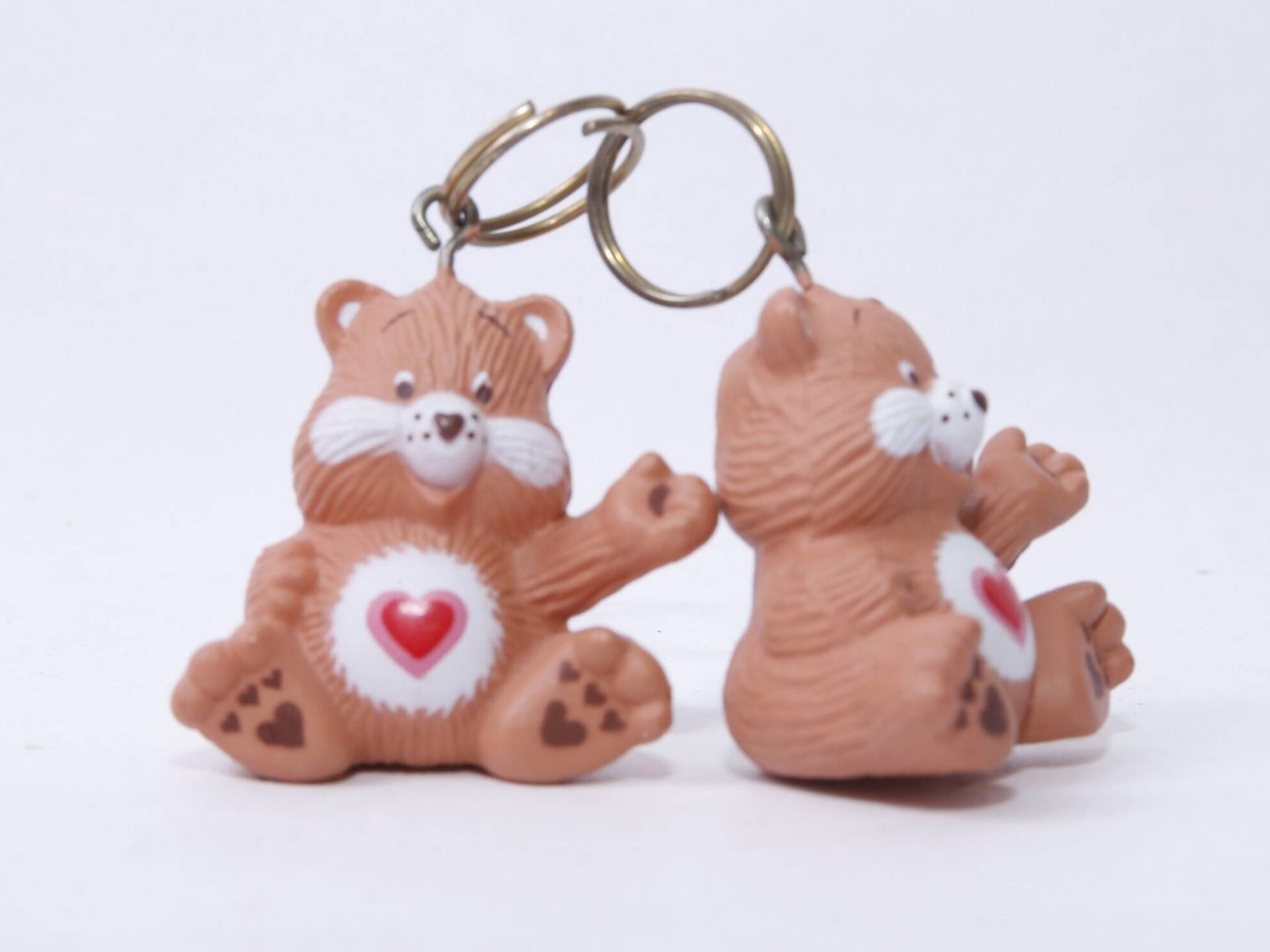 Pflegebären, Zartbär, Figur, 2Er Set, Schlüsselanhänger, Schlüsselring, Hängend, Vintage, ~ 20-01-287 Pflegebären, Zartbär, Figur, 2Er Set, Schlüsselanhänger, Schlüsselring, Hängend, Vintage, ~ 20-01-287 von CrownedInVintage