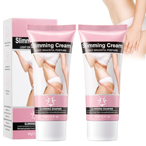 Straffende & Formende Creme Gegen Cellulite – 2er Pack Körpercreme Zur Fettverbrennung, Straffung Der Haut an Bauch, Oberschenkeln Und Po, Hydratisierend – Für Männer & Frauen Slimming Cream von Crsetmyth