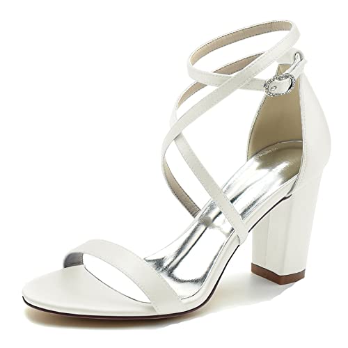 CrtTsks Damen Hochzeitsschuhe Sommer Minimalismus Sandalen Brautschuhe Für Hochzeit Partyabend Gericht Schuhe,Elfenbein,43 EU CrtTsks Damen Hochzeitsschuhe Sommer Minimalismus Sandalen Brautschuhe Für Hochzeit Partyabend Gericht Schuhe,Elfenbein,43 EU von CrtTsks
