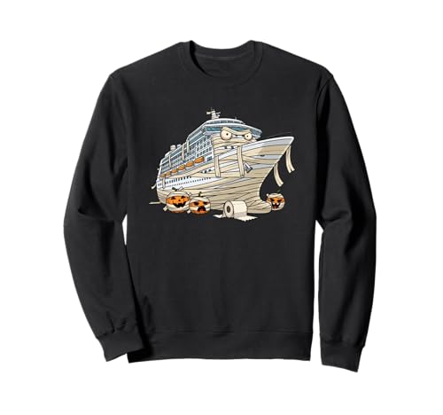 Lustiges Kreuzfahrtschiff Mama Kürbis Halloween Kinder Herren Damen Sweatshirt Lustiges Kreuzfahrtschiff Mama Kürbis Halloween Kinder Herren Damen Sweatshirt von Cruise Ship Lovers Cute Halloween Outfits Boy Girl