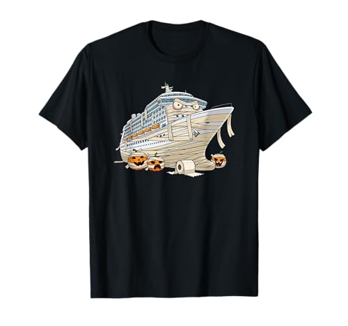 Lustiges Kreuzfahrtschiff Mama Kürbis Halloween Kinder Herren Damen T-Shirt Lustiges Kreuzfahrtschiff Mama Kürbis Halloween Kinder Herren Damen T-Shirt von Cruise Ship Lovers Cute Halloween Outfits Boy Girl
