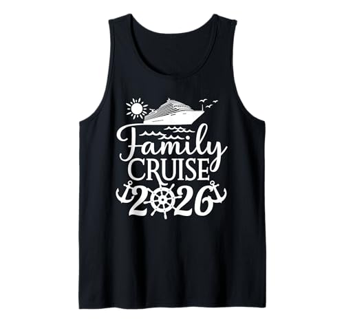 Family Cruise 2026 Herren Damen Kinder Matching Tank Top Family Cruise 2026 Herren Damen Kinder Matching Tank Top von Cruise Vacation 2026