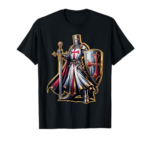 Crusader Knights Templar Crusader Distressed Cross Herren T-Shirt Crusader Knights Templar Crusader Distressed Cross Herren T-Shirt von Crusader Knights Templar Distressed Cross Tees Co.