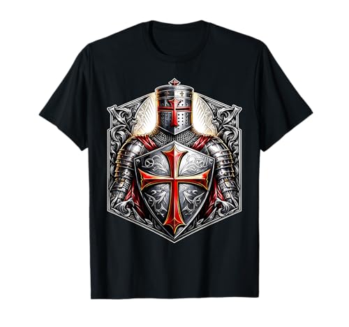 Crusader Knights Templar Crusader Distressed Cross Herren T-Shirt Crusader Knights Templar Crusader Distressed Cross Herren T-Shirt von Crusader Knights Templar Distressed Cross Tees Co.