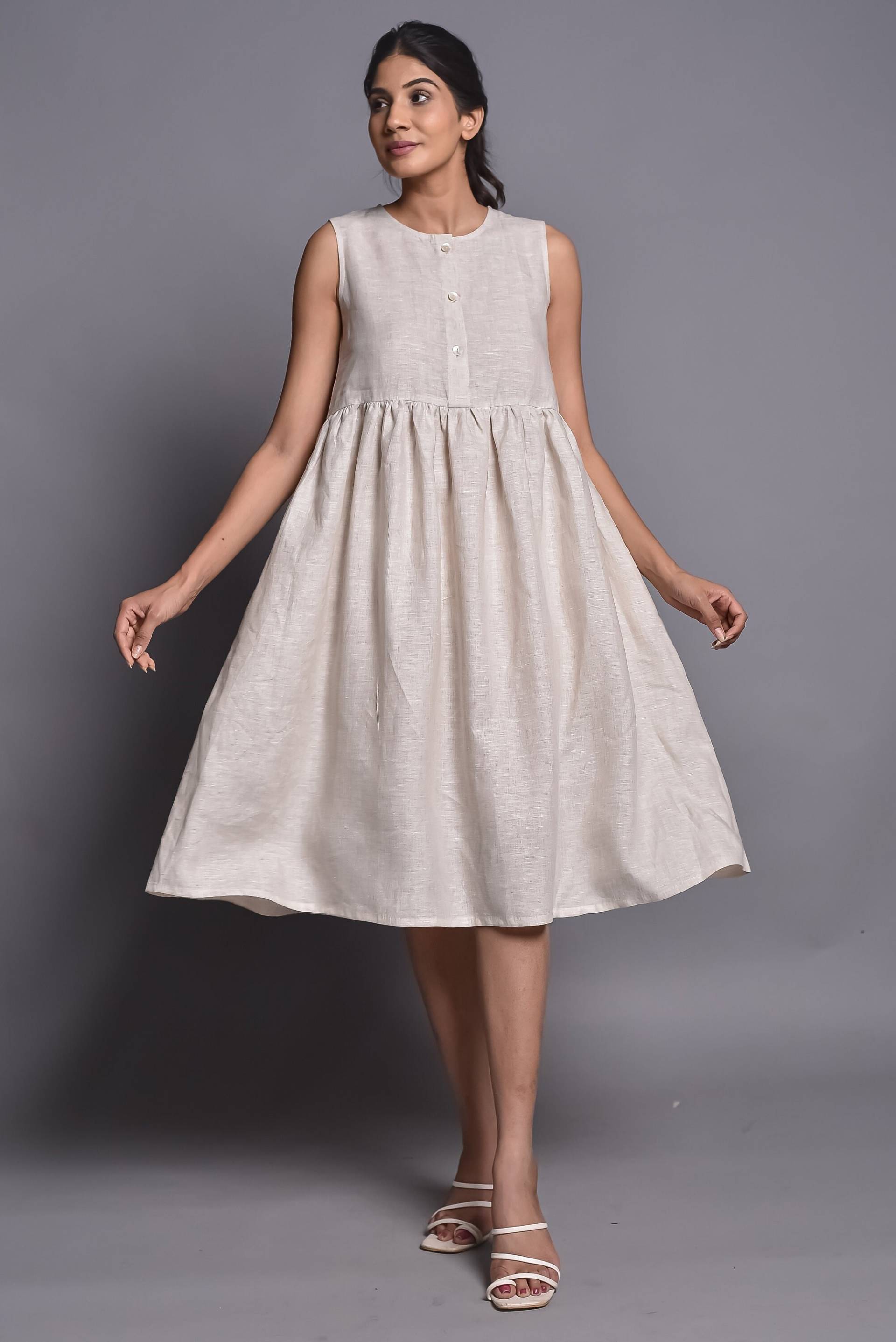 Ärmelloses Leinen-Kleid Mit U-Boot-Ausschnitt, Weiches Leinen-Kittelkleid, Ärmelloses Kleid, Tank-Top-Kleid, Midi-Leinenkleid, Sommer-Leinenkleid Ärmelloses Leinen-Kleid Mit U-Boot-Ausschnitt, Weiches Leinen-Kittelkleid, Ärmelloses Kleid, Tank-Top-Kleid, Midi-Leinenkleid, Sommer-Leinenkleid von Crush4linen