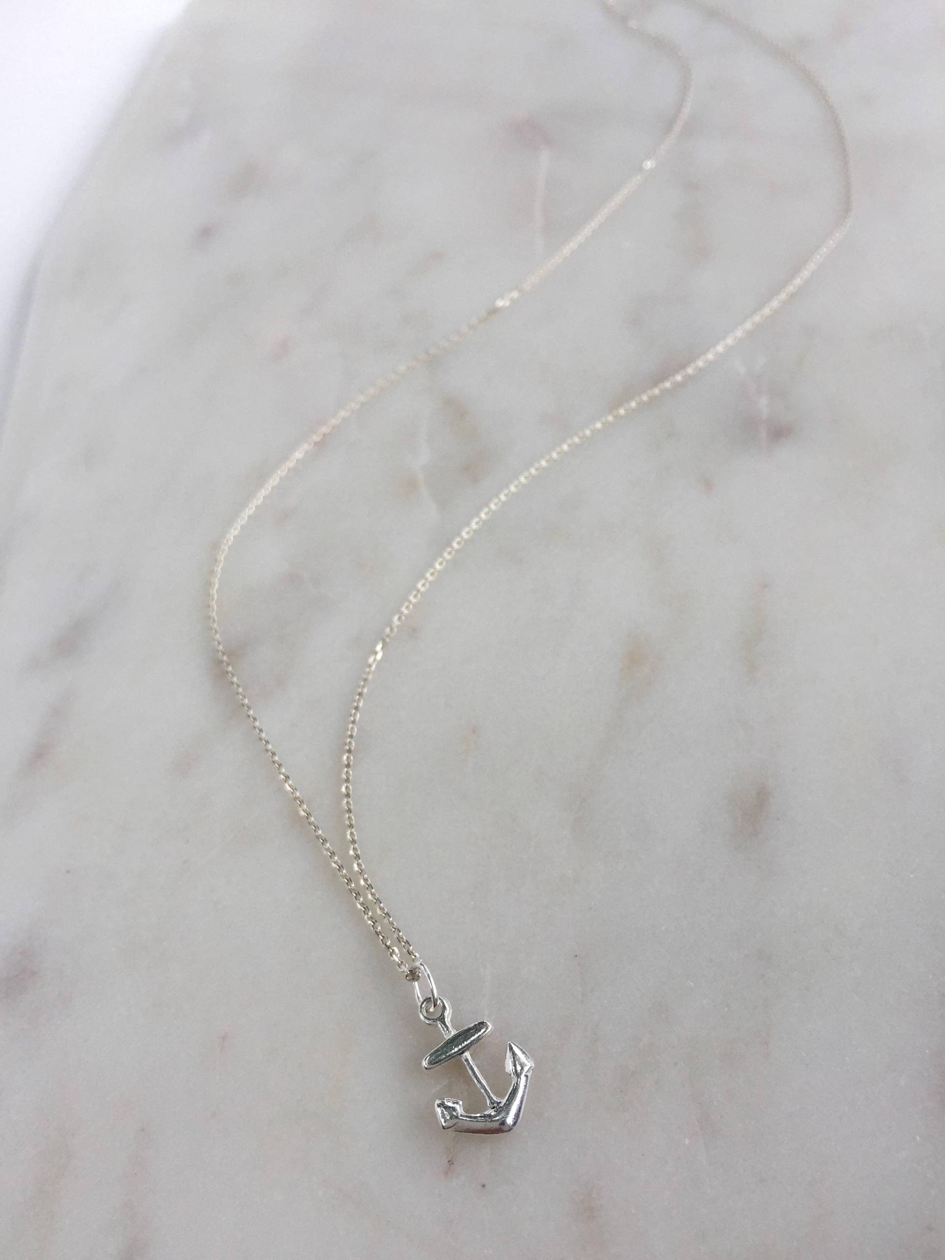 Anker Anhänger Mit Kette Anker Anhänger Mit Kette von CrushLane