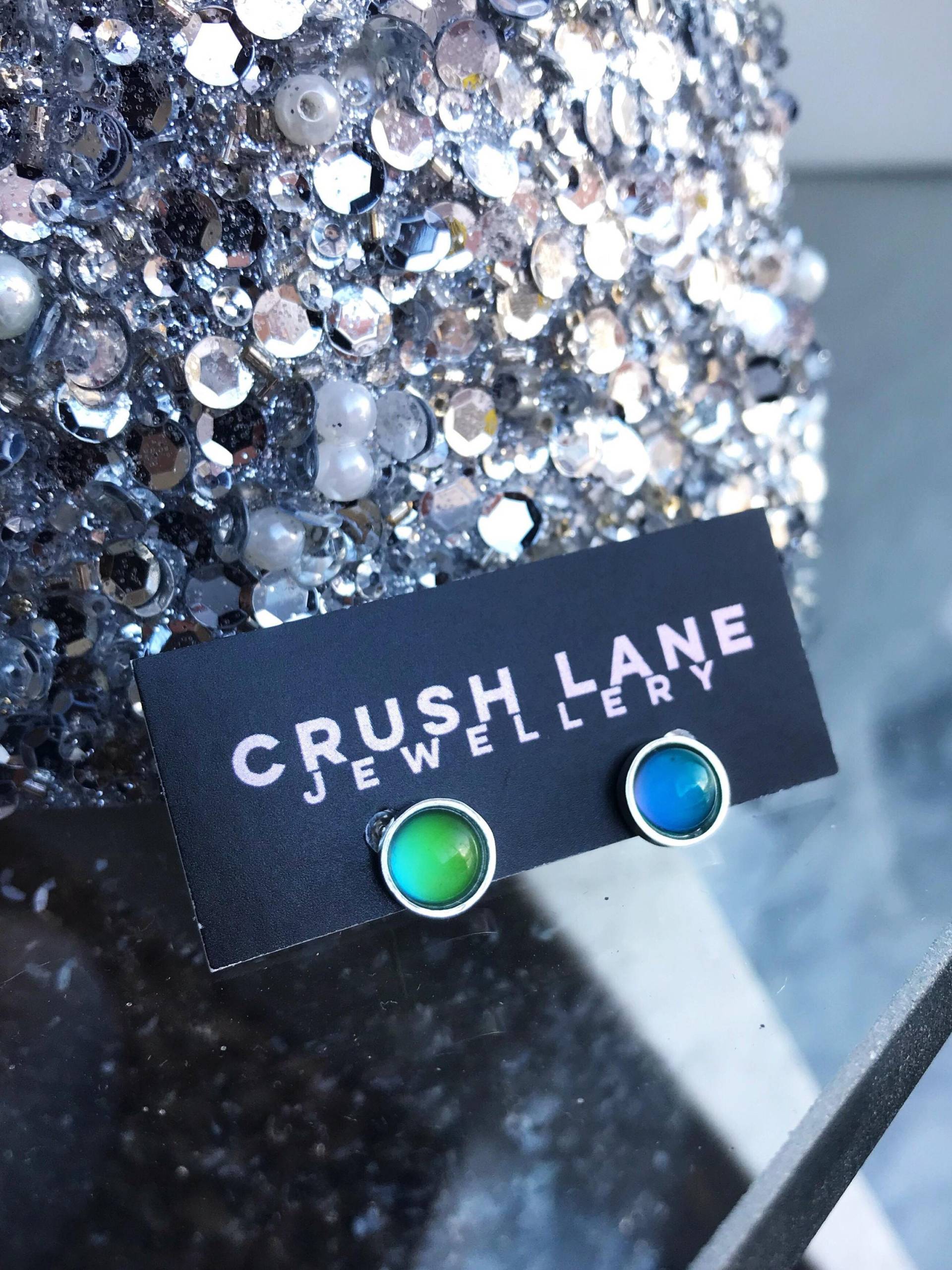 Silber Verherrlichte Stimmung Ohrstecker Silber Verherrlichte Stimmung Ohrstecker von CrushLane