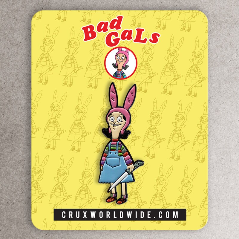 Bad Gals Puppe Emaille Pin Bad Gals Puppe Emaille Pin von Cruxworldwide