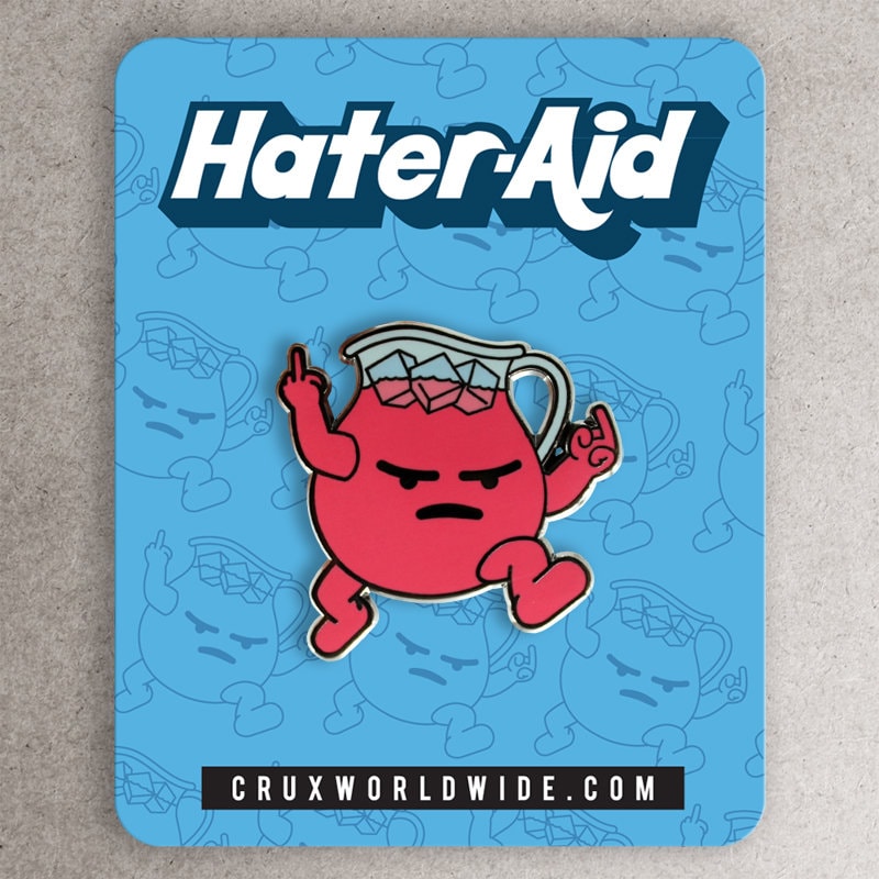 Hater Aid Emaille Pin Hater Aid Emaille Pin von Cruxworldwide