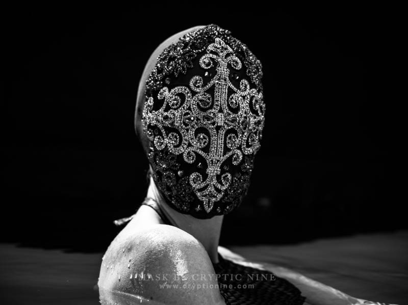 The X - Custom Haute Couture Juwel Maske von CrypticNine