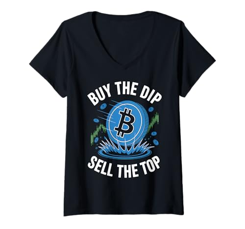 Damen Kaufen Sie The Dip besten Krypto-Bitcoins T-Shirt mit V-Ausschnitt Damen Kaufen Sie The Dip besten Krypto-Bitcoins T-Shirt mit V-Ausschnitt von Crypto Bitcoin Gifts Tees Co