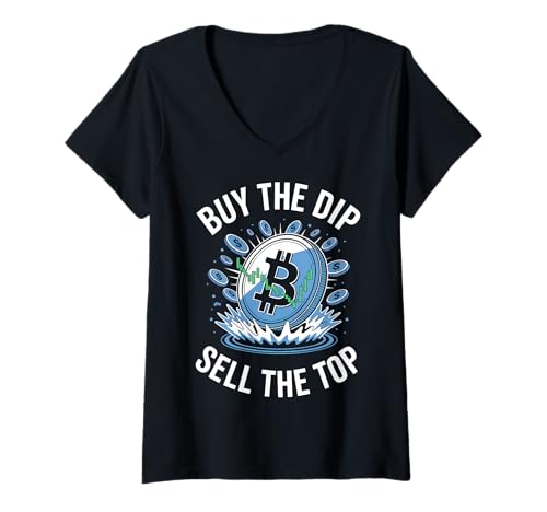 Damen Kaufen Sie The Dip besten Krypto-Bitcoins T-Shirt mit V-Ausschnitt Damen Kaufen Sie The Dip besten Krypto-Bitcoins T-Shirt mit V-Ausschnitt von Crypto Bitcoin Tees Apparel
