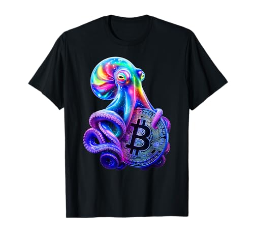 Bitcoin Funny Octopus Cyberpunk Crypto Tech Lovers Men T-Shirt Bitcoin Funny Octopus Cyberpunk Crypto Tech Lovers Men T-Shirt von Crypto Vibe Graphic